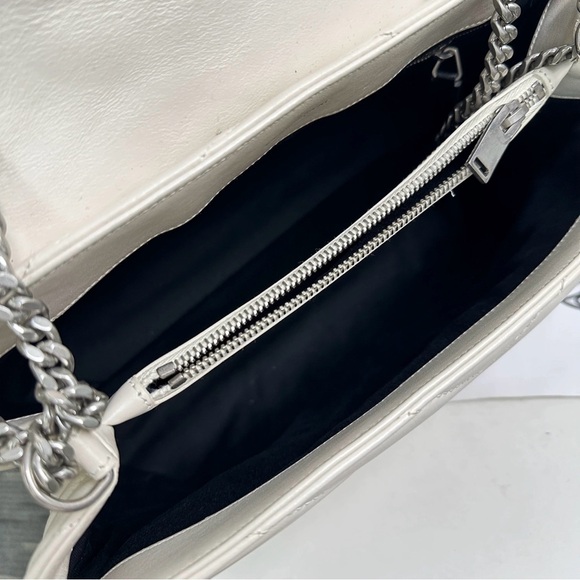 Authentic Saint Laurent paries white 2020Loulou leather bag - Picture 5 of 12